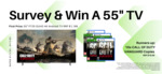 Win a 55" TCL Google TV and 10 COD Codes from TCL