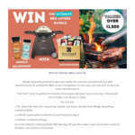 Win a Weber Q BBQ Lovers Bundle Worth $1,500 from Mingle Seasoning