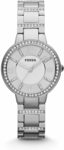 Fossil Women's Virginia Stainless Steel Crystal-Accented Dress Quartz Watch $95.72 (RRP $179) Delivered @ Amazon AU