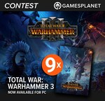 Win 1 of 9 Copies of Total War: Warhammer III (PC) from GamesPlanet