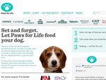 Get 10% All Already Competitively Priced Bags of Pet Food at Pawsforlife.com.au