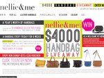 Free $30 Nellie&Me Voucher Code Plus Win a Year's Worth of Leather Handbags (Min. Spend $99)