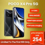 POCO X4 Pro 5G (6.67" AMOLED, 6GB/128GB, SD695, 108MP, NFC) US$244 (~A$323.84) Delivered @ hekka