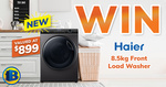 Win a Haier 8.5kg Front Load Washer Worth $899 from Bi-Rite