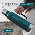 Win 1 of 2 Stanley Classic Vacuum Bottles (Green 1.4L) Worth $110 from Mega Boutique