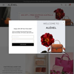 15% off Sitewide & Free Delivery @ Alexel Crafts (Fashion Accessories & Footwear)