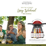 Win a Weber Family Q BBQ Worth $799 and a $1,000 Beerenberg Voucher from Beerenberg