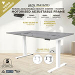 Frame Only - Dual Motor Electric Desk from $335.20 ($326.82 eBay Plus) + Post ($0 to NSW/VIC Metro) @ Lazy Maisons eBay