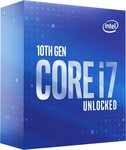 Intel Core i7-10700K CPU 3.8GHz (5.1GHz Turbo) LGA1200 $199 Delivered @ Amazon AU
