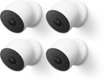 Google Nest Cam (Battery) 4 Pack $895 + Delivery (Free C&C/ in-Store) @ Bunnings