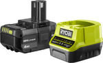 Ryobi One+ 4.0ah Battery and Charger Combo Kit $105 @ Bunnings