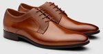 Politix Leather Derby Dress Shoe $49.95 + $10.95 Delivery ($0 with $50 Order) @ Politix via THE ICONIC