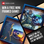 Win a Halo 3 or Gears of War 4 Mini Frame from Frame-A-Game