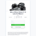 Win a Viltrox 24mm f/1.8 Lens for Nikon Z from Shutter Speak