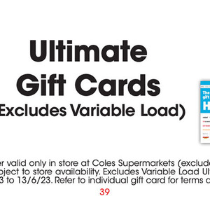 15% off $20 Apple Gift Cards (Excludes Variable Load, Max 5 Per Customer) @  Coles : r/OzBargain