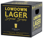 [NSW, VIC, WA, ACT] Lowdown Non-Alcoholic Lager 4x 375ml $8.99 @ ALDI