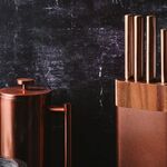 Win 1 of 2 Baccarat Daisho Nara 6 Piece Japanese Steel Knife Blocks in Copper Worth $599.99 from Robins Kitchen