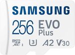 Samsung Evo Plus 256GB Micro SD $29.69 + Delivery ($0 with Prime/ $39 Spend) @ Sunwood-Au / AZ eShop Amazon aU