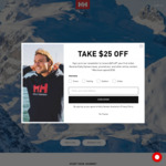 15% off Full Price Item (Online Only) + $8 Delivery ($0 with $250 Order) @ Helly Hansen