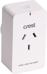 Crest Smart Single Adaptor Power Monitoring - $7.50 + Delivery @ BIG W