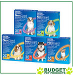 Nexgard Spectra 6P Orange $78.99, Yellow $77.99, Green $80.99, Purple $83.99, Red $85.99 Delivered @ Budget Pet Products eBay