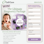 Win Pregnancy Package Worth over $11,000 from Cell Care Australia