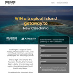 [VIC] Win a 5-Night Trip for 2 to New Caledonia (Ex-Melbourne) Worth $7,100 from Melbourne Airport