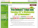 Wishlist.com.au Free Delivery 25-26 November