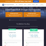 [PC] Bulk Image Downloader 50% off: US$19.95 (~A$30)
