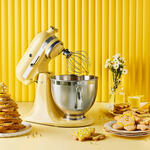 Win Two (for you and a friend) KitchenAid KSM195 Majestic Yellow Stand Mixers from KitchenAid ANZ