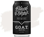 [Short Dated] Black Hops G.O.A.T. Hazy IPA Case of 16x 375ml Cans $59 + Shipping from $9.96 @ Craft Cartel