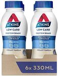 Atkins Protein Shake Vanilla 330ml 6-pack $13.50 ($12.15 S&S) + Delivery ($0 with Prime/ $59 Spend) @ Amazon AU