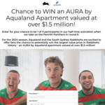 Win a Chance to Win an AURA by Aqualand Apartment Worth $1,500,000 from AQUALAND