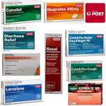 Winter Medication Mega Bag: Pain / Cold Flu / Hayfever / Nasal Spray / Diarrhoea Relief + More $49.99 Shipped @ PharmacySavings