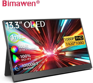 Bimawen 13.3" OLED FHD HDR Portable Monitor US$85.12 (~A$128.48) Delivered @ Factory Direct Collected Store AliExpress