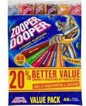 Zooper Dooper 48 Pack $4.09 at Woolworths (Instore and Online)