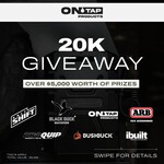 Win 1 of 3 4WD & Camping Prize Packs Worth over $5,000 from Ontap Products