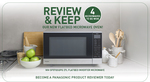 Win 1 of 4 Panasonic 27L Flatbed Inverter Microwave Ovens (NN-SF57QSQPQ) Worth $399 from Panasonic (Review/Keep)