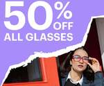 50% off Prescription Glasses + $10 Delivery ($0 with $125 Spend) @ DRESDEN