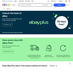 $19 eBay Plus 1-Year Membership Renewal for Lapsed Members @ eBay Australia