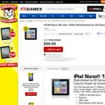 iPod® Nano 6th Gen 16GB (Refurbished by EB Games) $88
