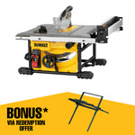 Dewalt 210mm 1850W Corded Table Saw DWE7485-XE $679 (Was $863) + Delivery ($0 C&C/ in-Store/ OnePass) @ Bunnings