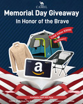 Win a US$500 Amazon Gift Card, 1 of 3 Tents, 1 of 6 Shirts or 1 of 10 Chairs from Camel Outdoors US