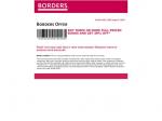 Borders: Buy 3 or more full priced books & get 30% off