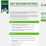 Woolworths Car Insurance $50 Fuel Card