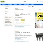 IKEA - Local Offers Tempe/Homebush on 25/4 ie Storage Unit $49.99 (50% off), Umbrella $29