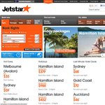 Jetstar Sale Sydney to Hamilton Island $95 Sale Ends 11: 59pm June 17