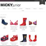 50% off Children's Shoes - Current Winter Stock (Mostly European) @ MiCKYjunior - Free Delivery