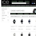 CASIO Watches from $49 - Extensive Range + $5 Shipping @ Iceonline