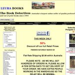 50% off ALL Books at Leura Books - Flat Rate Shiping $5.99